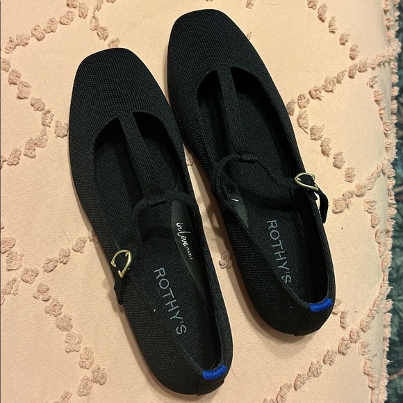 Rothy\'s The T–Strap Mary Jane - Black Size 9 main image 1